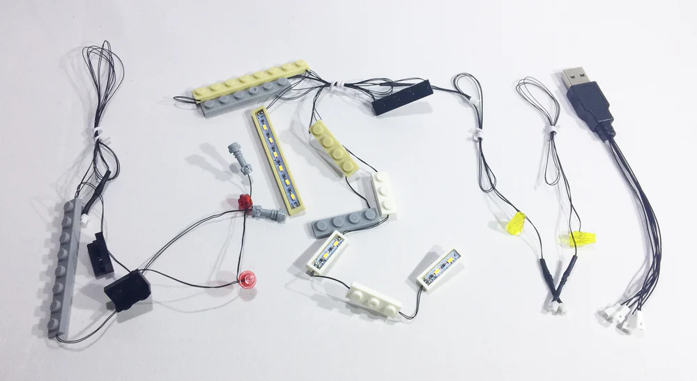Lighting kit for Winter Village Station